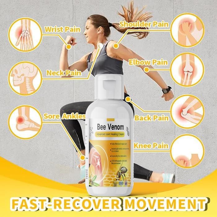 Bee Venom Advanced Joint Healing Cream 200 gm Pack of 1